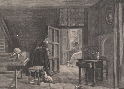 Le retour de la duègne, de Illustrated London News, 19 mai 1860 - William Luson Thomas