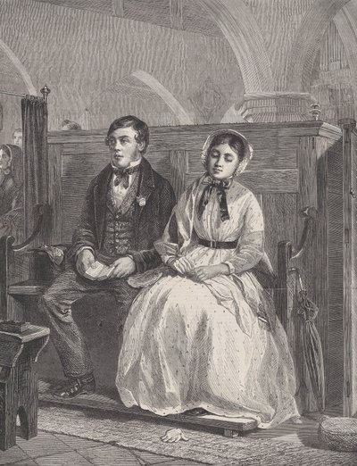 La première demande, de Illustrated London News - William Luson Thomas