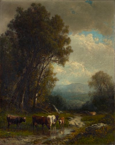 Paysage avec du bétail - William M. Hart