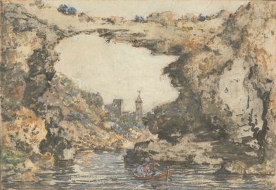 Pont de roche à l