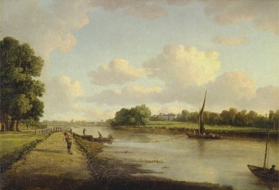 Vue sur la Tamise à Richmond (?), c.1776 - William Marlow