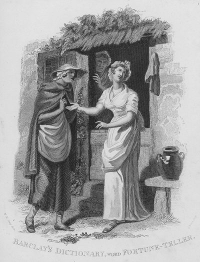 Barclays Dictionary, mot : Diseuse de bonne aventure - William Marshall (after) Craig