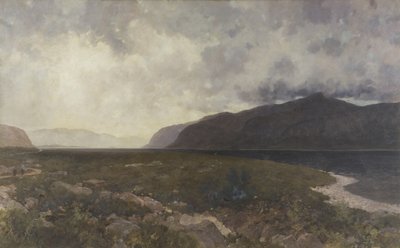 Loch Maree depuis Grudie Bridge, c.1905 - William Matthew Hale