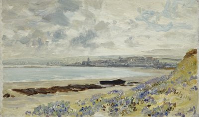 Vue à travers une baie : Temps pluvieux - William Matthew Hale