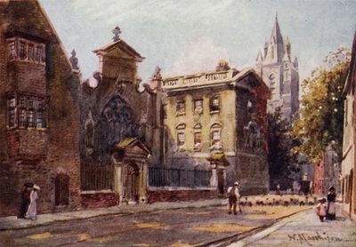 Peterhouse depuis la Rue - William Matthison