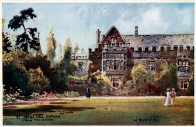 Collège Saint-Jean, depuis le jardin - William Matthison