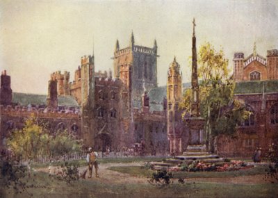La Porte et la Tour de St Johns College - William Matthison