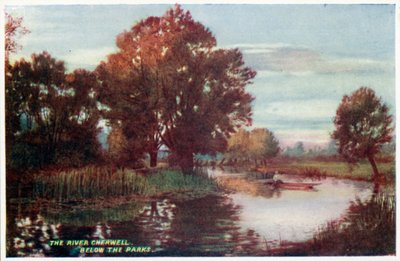 La rivière Cherwell, en dessous des parcs - William Matthison