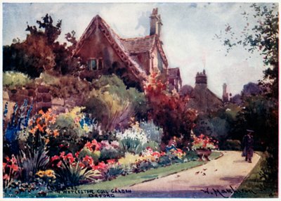 Jardin du Worcester College - William Matthison