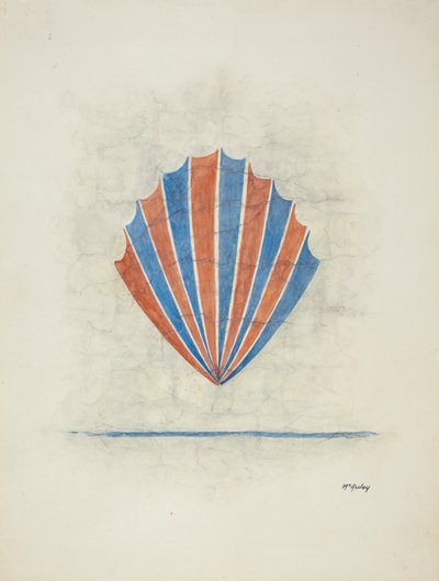 Dessin de restauration : Peinture murale - William McAuley