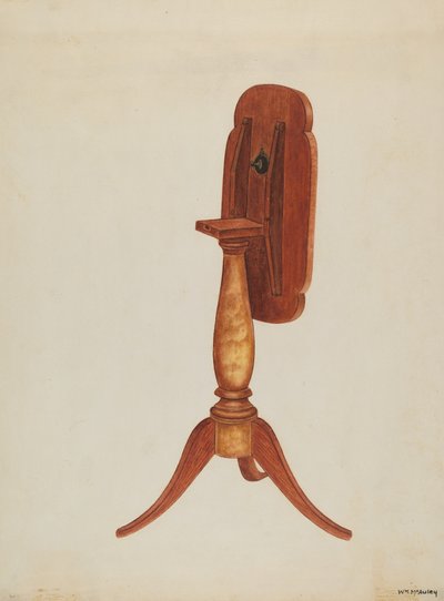 Table basculante ou table à bascule, 1937 - William McAuley