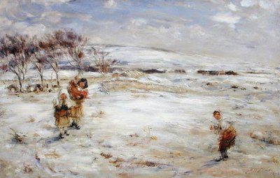 Neige en avril - William McTaggart