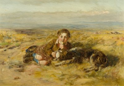 Le petit berger [anciennement catalogué comme Garçon et chien] - William McTaggart