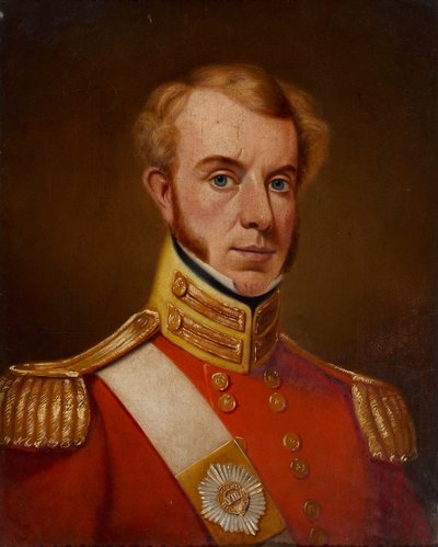 Lieutenant-colonel George Talbot, 8e Infanterie indigène du Bengale - William Melville