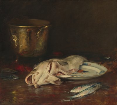 Un cabillaud anglais - William Merritt Chase