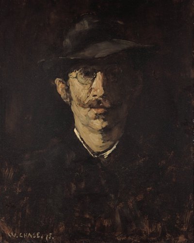 Portrait de Hugo von Habermann - William Merritt Chase