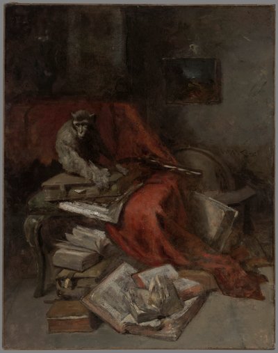 Jouer avec la littérature - William Merritt Chase