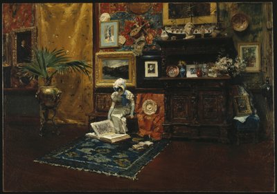 Intérieur de studio, vers 1882 - William Merritt Chase