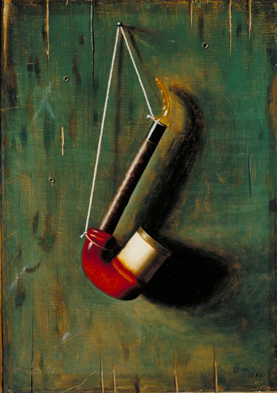Pipe en écume de mer, 1886 - William Michael Harnett