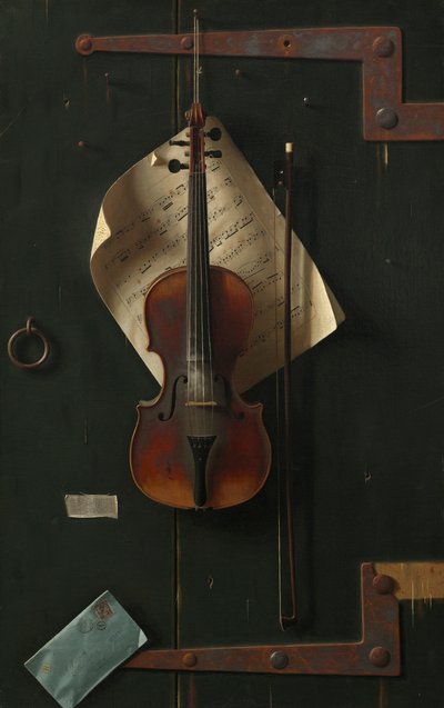 Le Vieux Violon, 1886 - William Michael Harnett