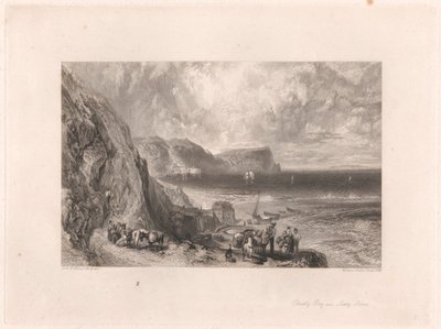 Baie de Clovelly et île de Lundy - William Miller