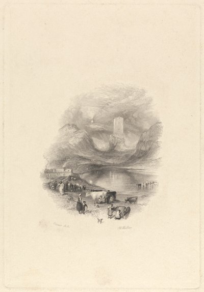 Sandy Knowe, ou tour de Smailholm - William Miller