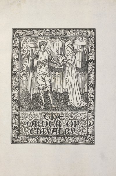 Illustration par William Morris, pour 
