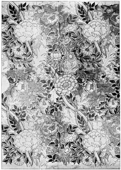 Papier peint motif Norwich - William Morris
