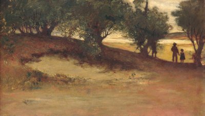 Banc de Sable avec Saules, Magnolia, 1877 - William Morris