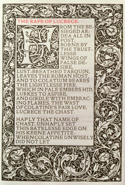 Le Viol de Lucrèce, de 