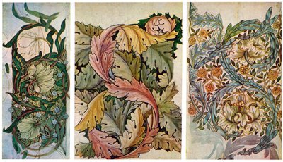 Dessins de travail par William Morris 1834-1896, 1934 - William Morris