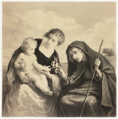 La diseuse de bonne aventure - William Morris Hunt