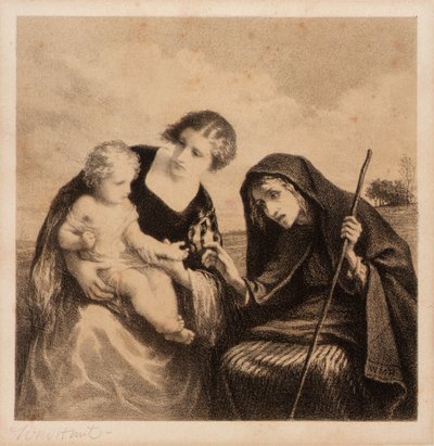 Le diseur de bonne aventure - William Morris Hunt