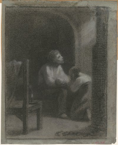 La Prière - William Morris Hunt
