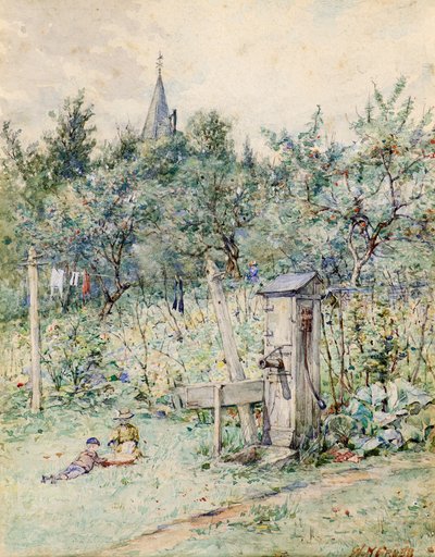 Notre jardin arrière - William Mortimer Grubb