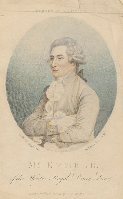 M. Kemble, du Théâtre Royal, Drury Lane - William Nelson Gardiner