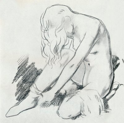 Étude de figure, XXe siècle, 1932 - William Newenham Montague Orpen
