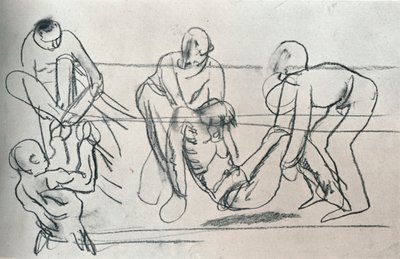 Croquis de Sir William Orpen, vers 1914 - William Newenham Montague Orpen