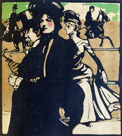Une Journée aux Courses, illustration de 