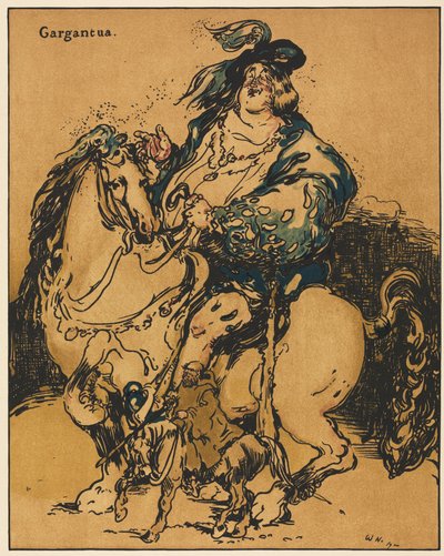Personnages de roman : Gargantua - William Nicholson