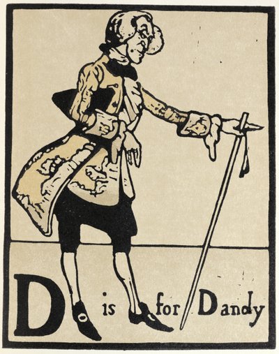 D pour Dandy, illustration de 