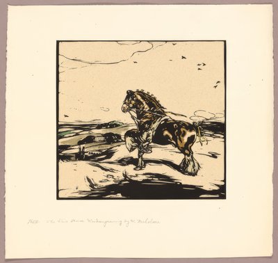 Le cheval Shire - William Nicholson