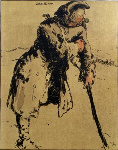 John Silver, illustration de 