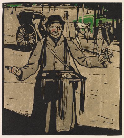 Types de Londres : Colporteur - William Nicholson