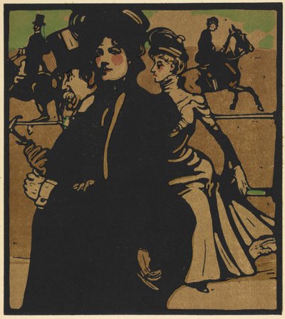 Types de Londres : Dame - William Nicholson