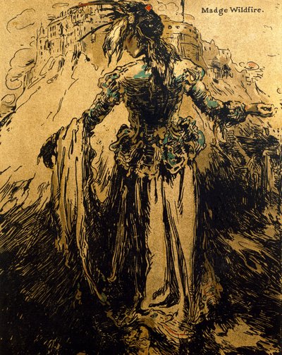 Madge Wildfire, illustration de 