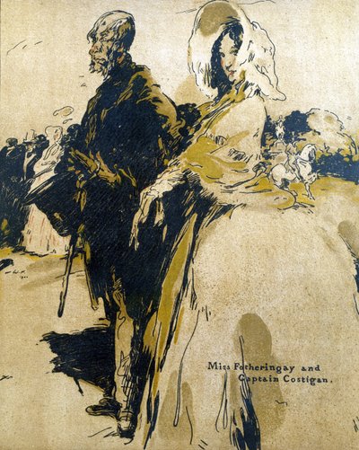 Miss Fotheringay et le Capitaine Costigan, illustration de 