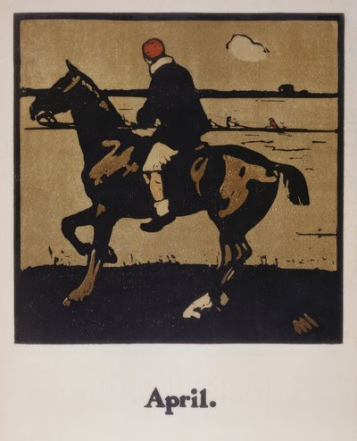 Course de chevaux - William Nicholson