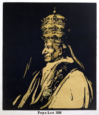 Pape Léon XIII, Gioacchino Vincenzo Raffaele Luigi Pecci (1878-1903) illustration de 