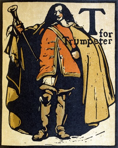 T pour Trompettiste, illustration de 